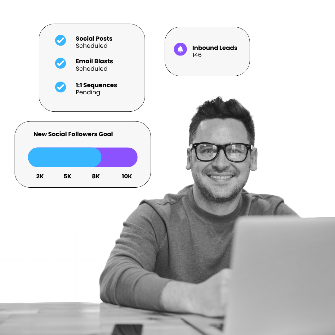 Blue and White Bold Marketing Instagram Post (7)