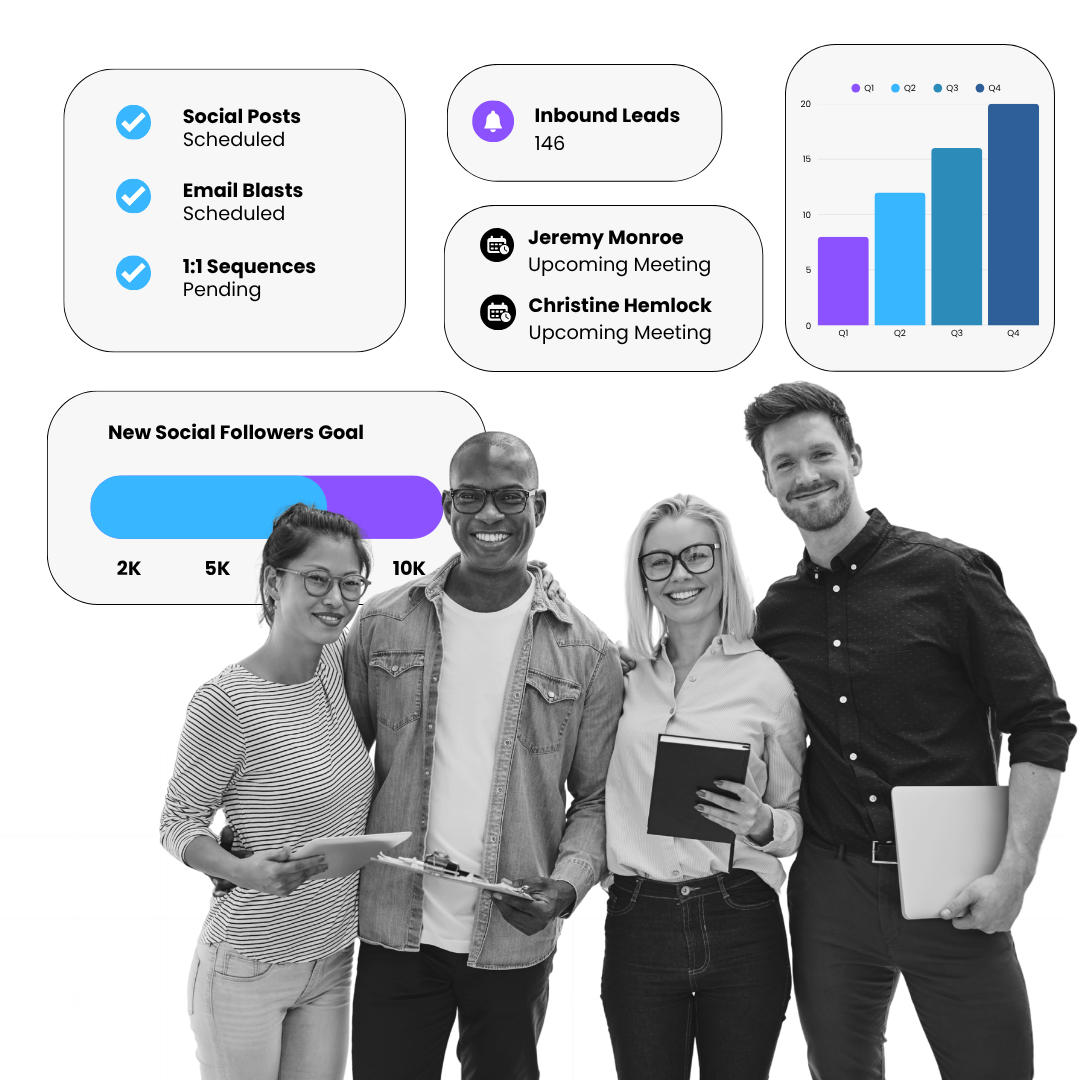 Blue and White Bold Marketing Instagram Post (8)